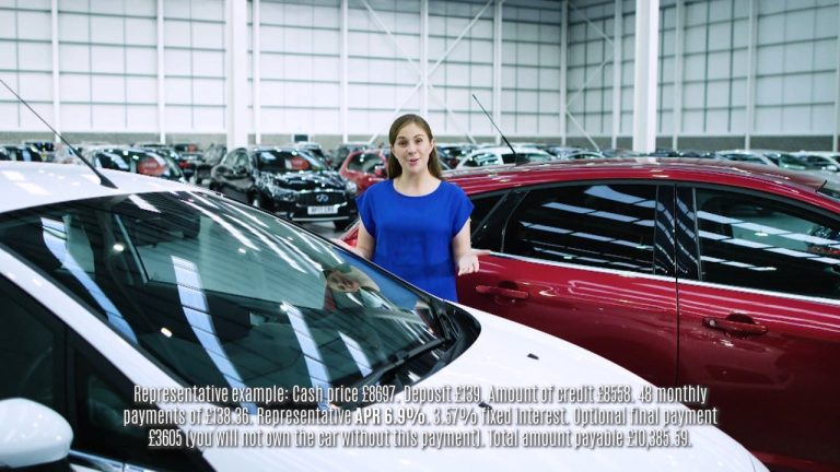 A still from the Motor Depot TV advert